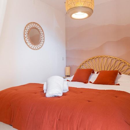 Appart Cosy, Piscine, Clim, Parking Prive - Proche Plage - Arrivee Autonome - Lit Queen Size لا سين سور مير المظهر الخارجي الصورة
